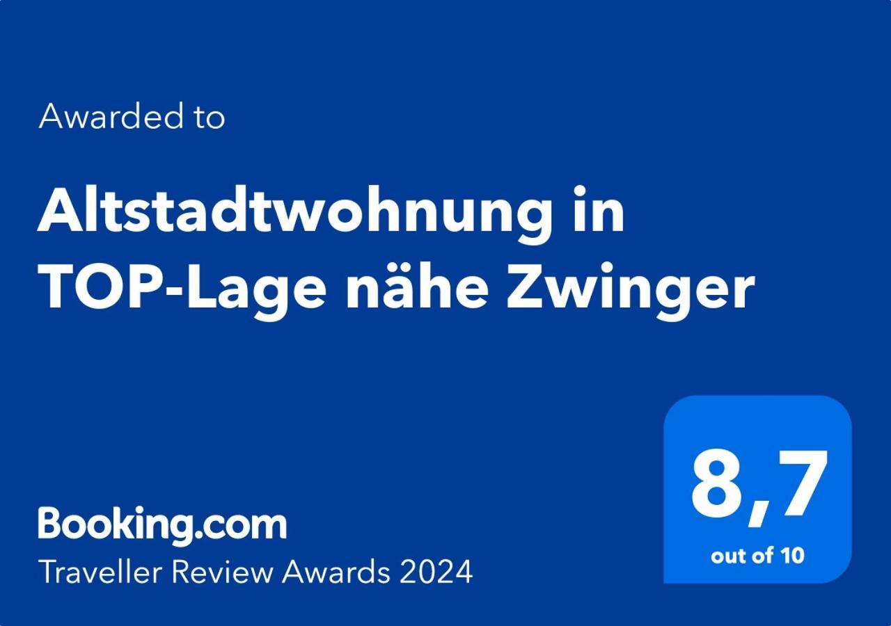 Altstadtwohnung In Top-Lage Naehe Zwinger Dresden Eksteriør bilde